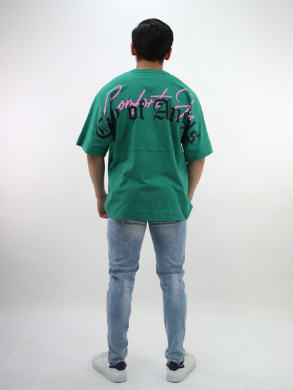 Jeans skinny de color azul claro con destrucción