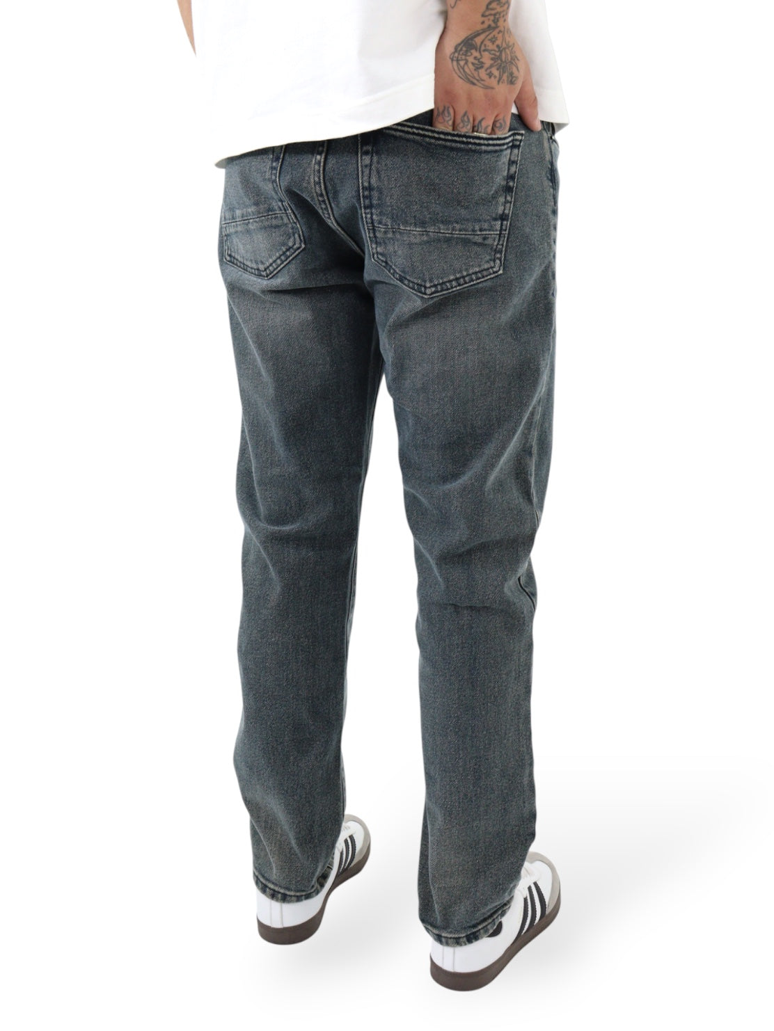 Jeans Slim Deslavado