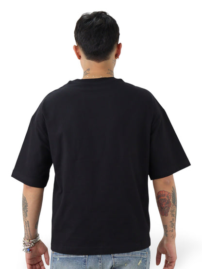 Playera Boxy Fit Con Brillos