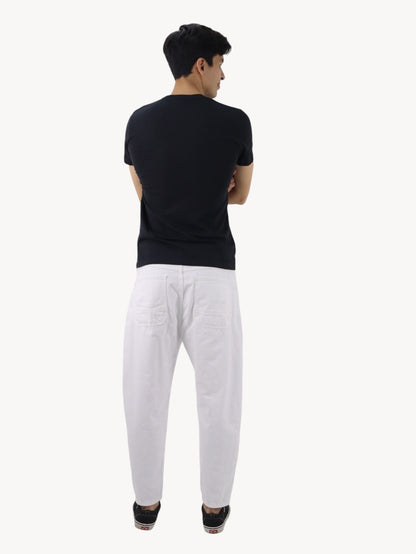 Jeans loose blanco