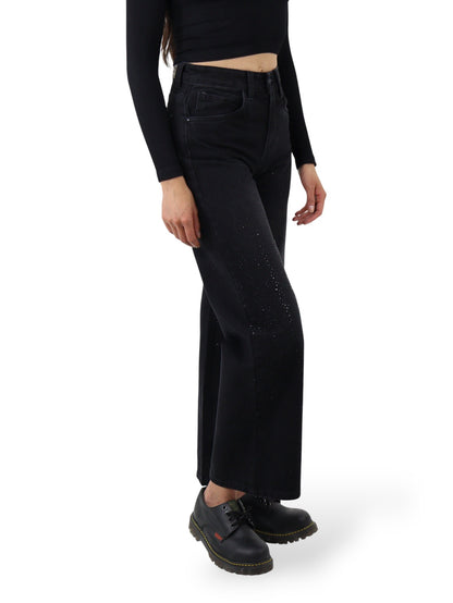 Jeans Wide Leg Brillos