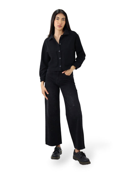 Jeans Wide Leg Brillos