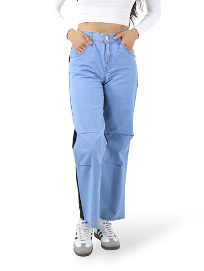 Jeans Baggy Bicolor