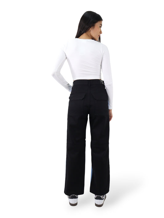 Jeans Baggy Bicolor