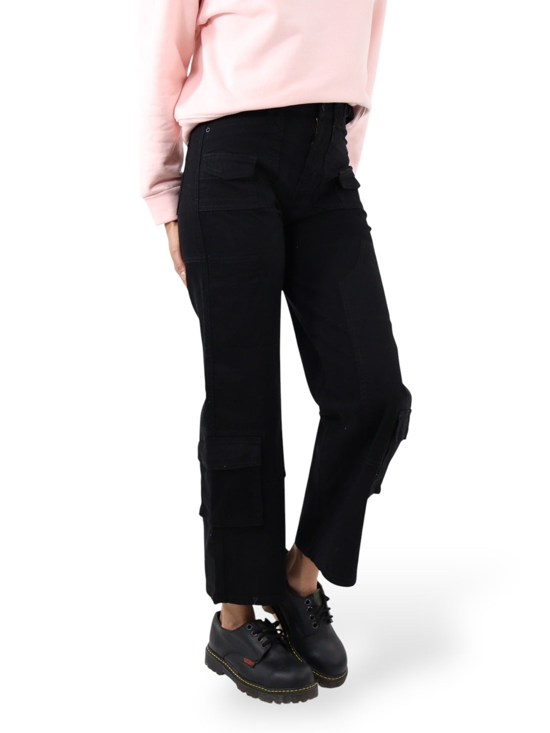 Jeans Baggy-Tiro Alto