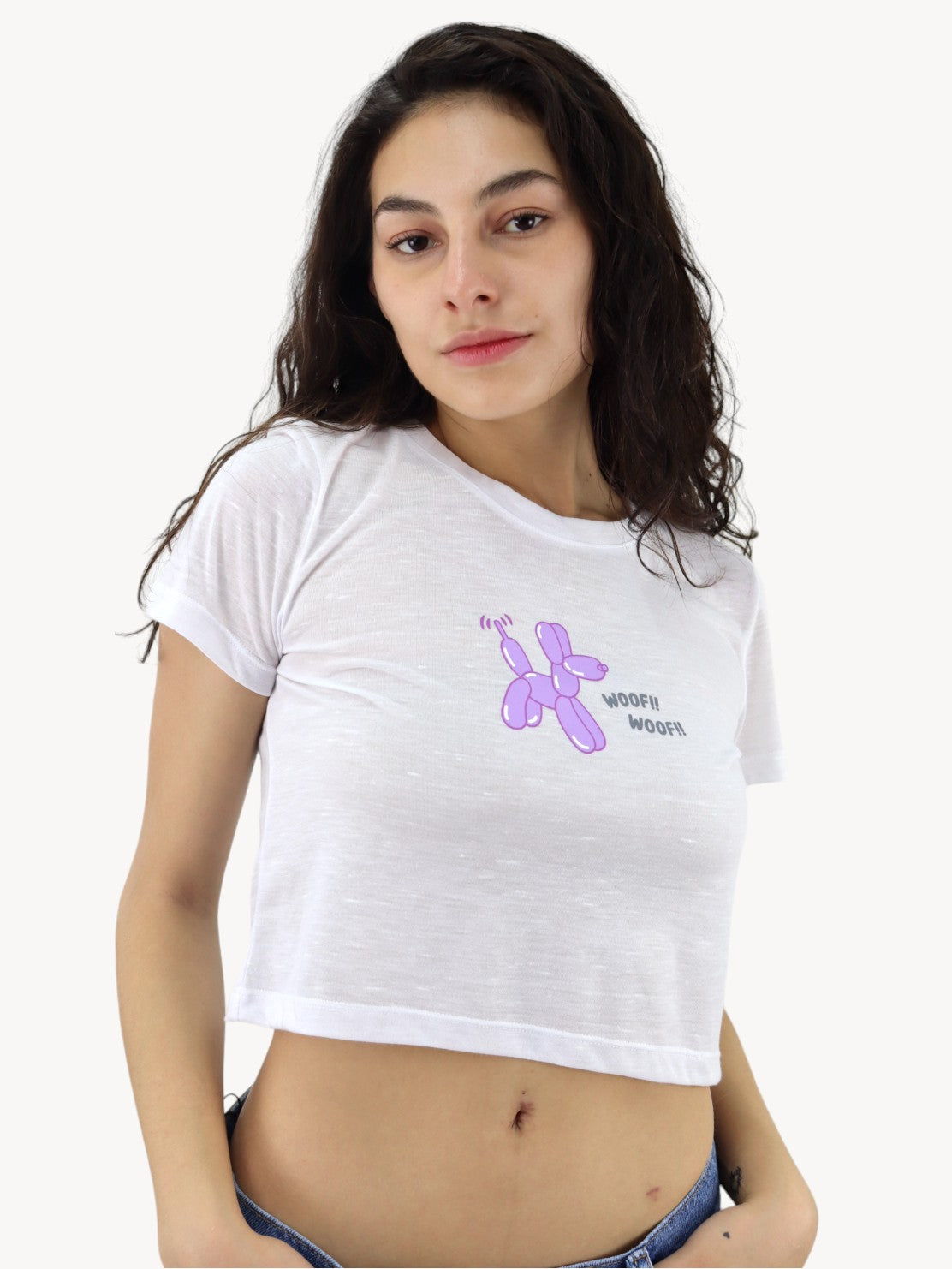 Playera slim size con estampado