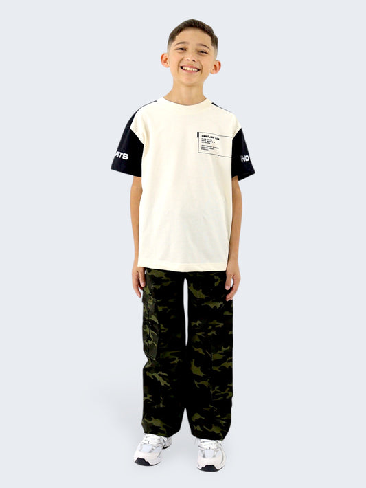 Pantalón Wide Leg Cargo