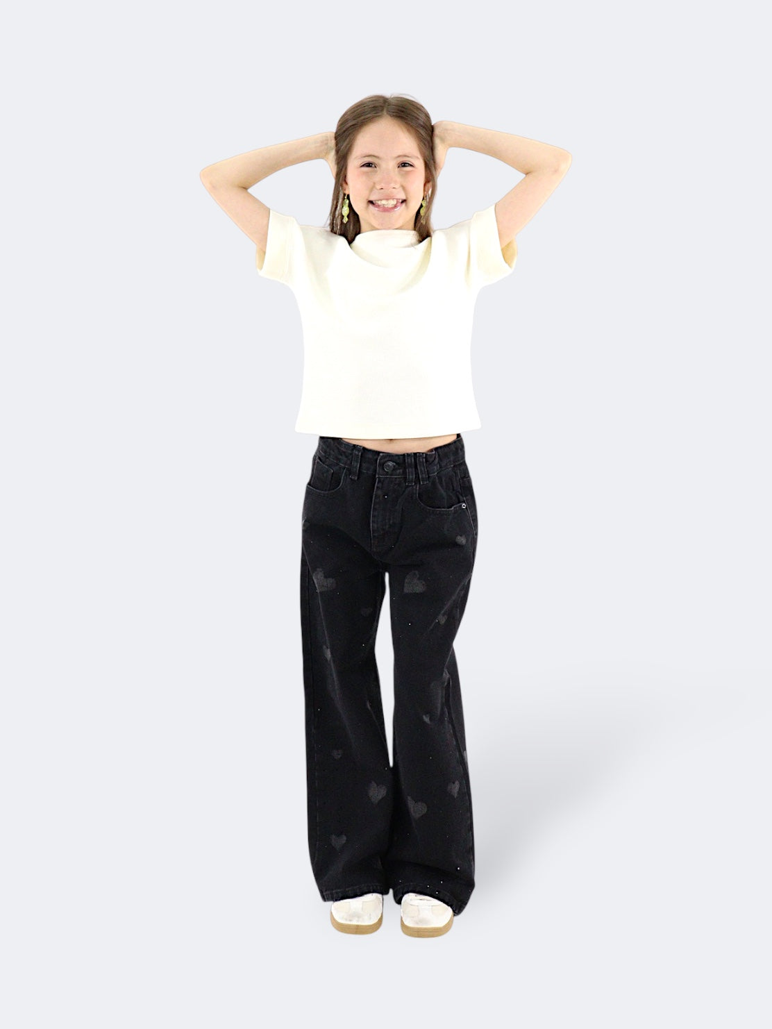 Jeans Wide Leg Brillos