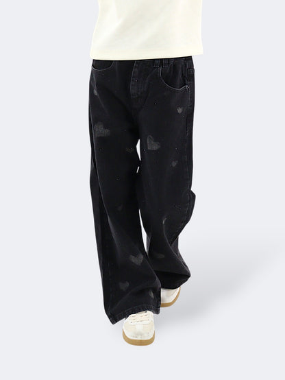 Jeans Wide Leg Brillos