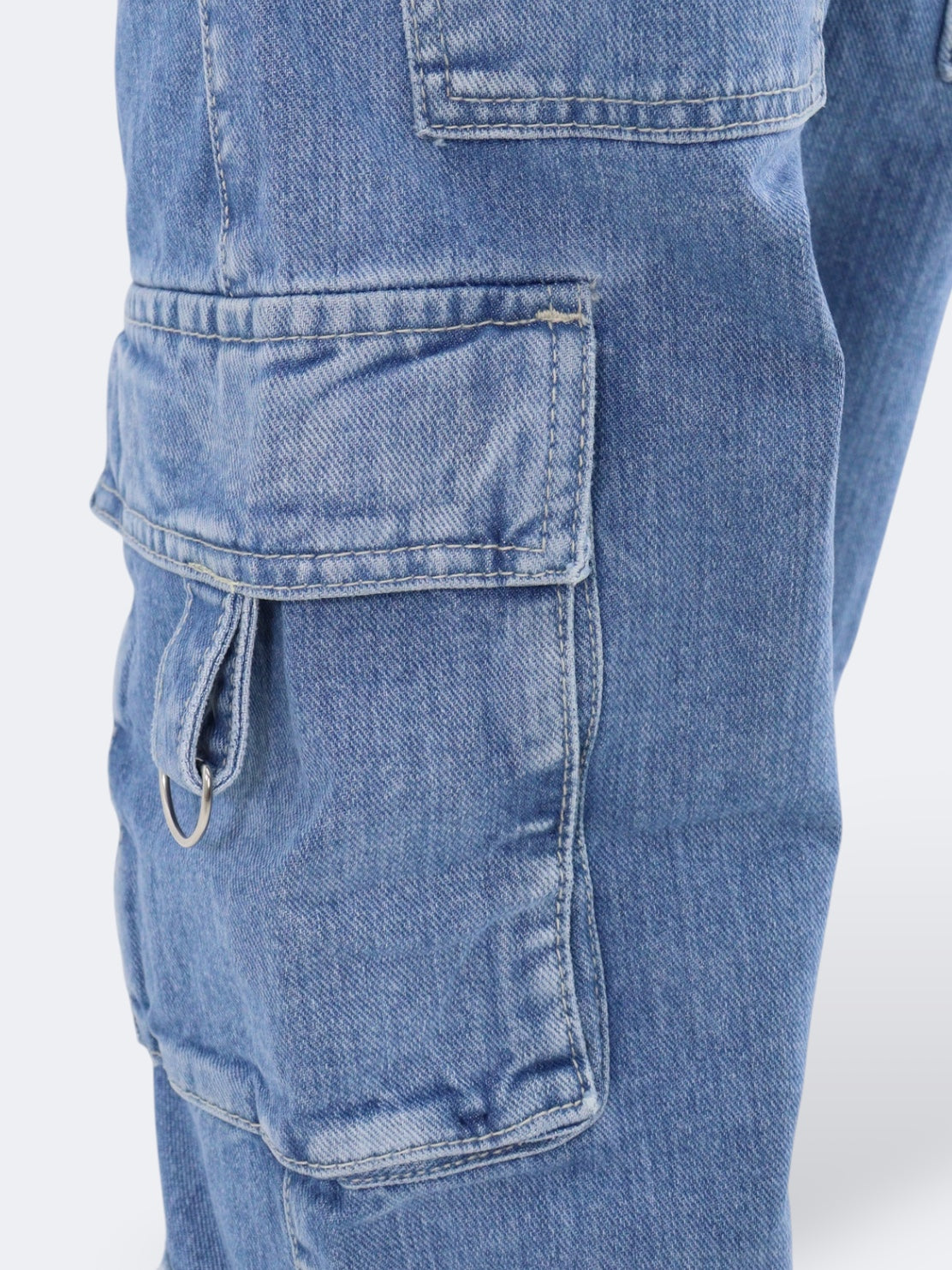 Jeans Wide Leg Cargo