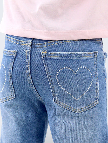Jeans Wide Brillos