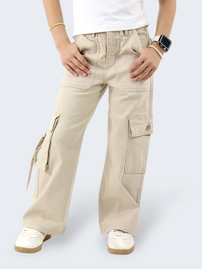 Pantalón Wide Cargo