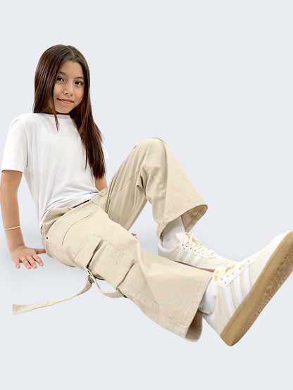 Pantalón Wide Cargo