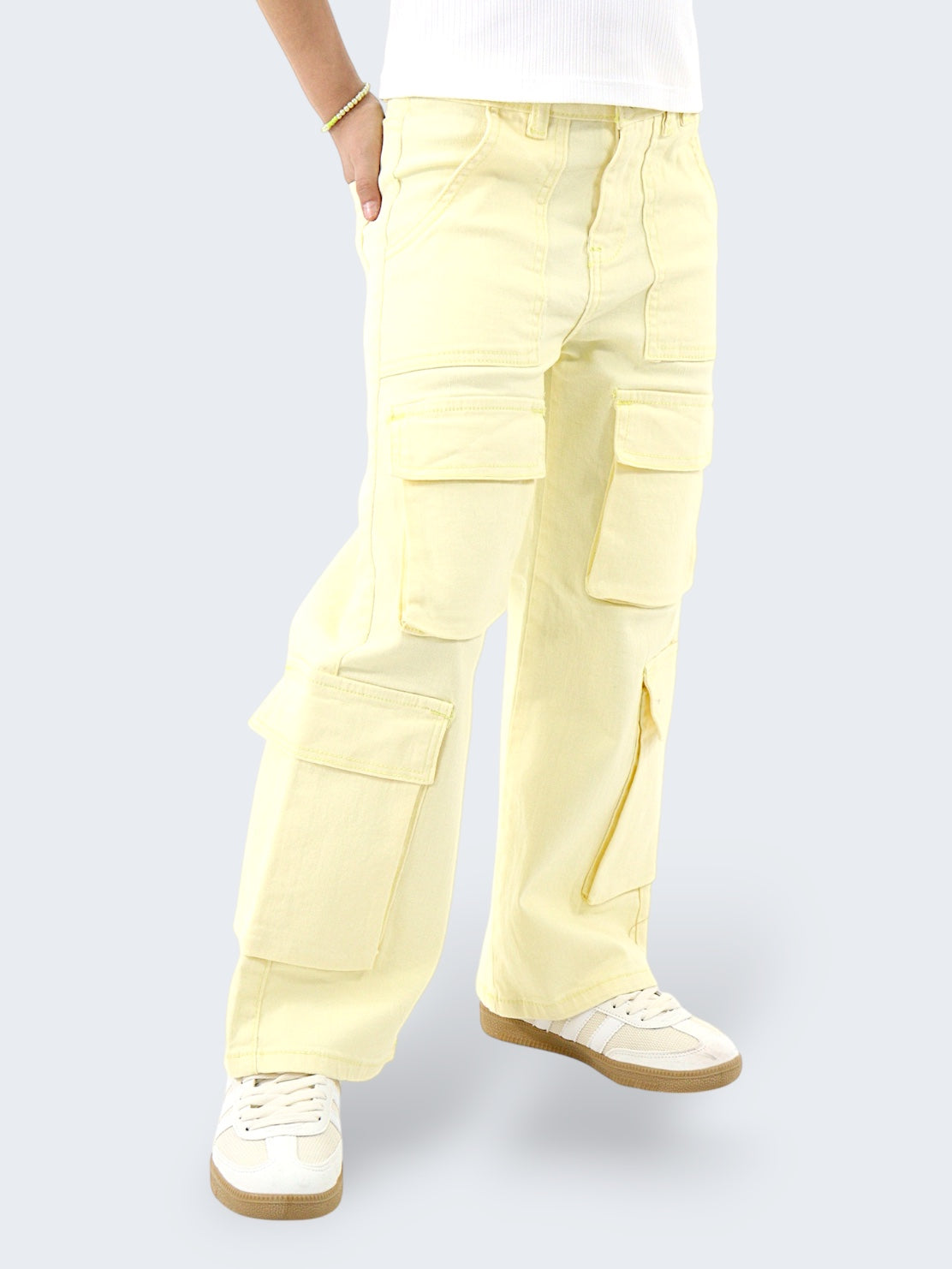 Pantalón Wide Cargo