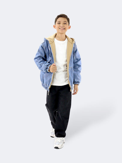 Chamarra Denim Doble Vista