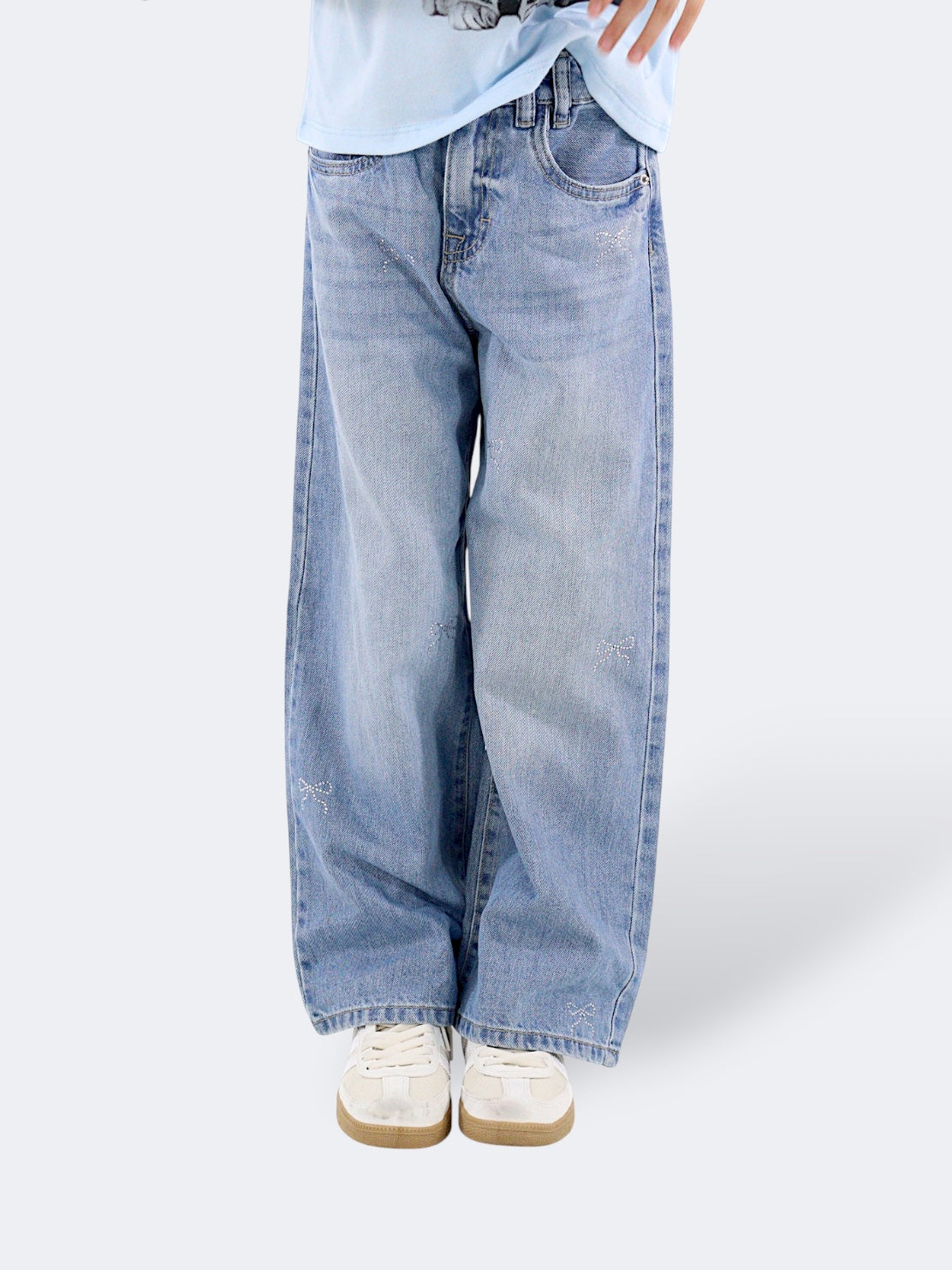Jeans Wide Leg Brillos