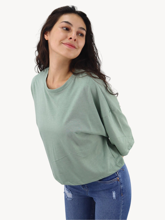 Playera mid size verde