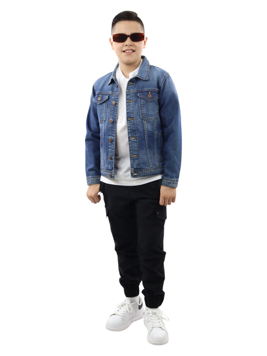 Chamarra vaquera básica