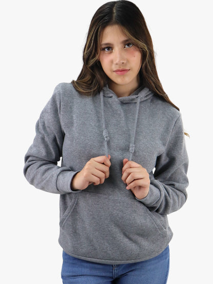 Hoodie unisex gris