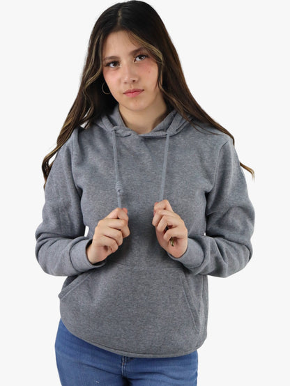 Hoodie unisex gris