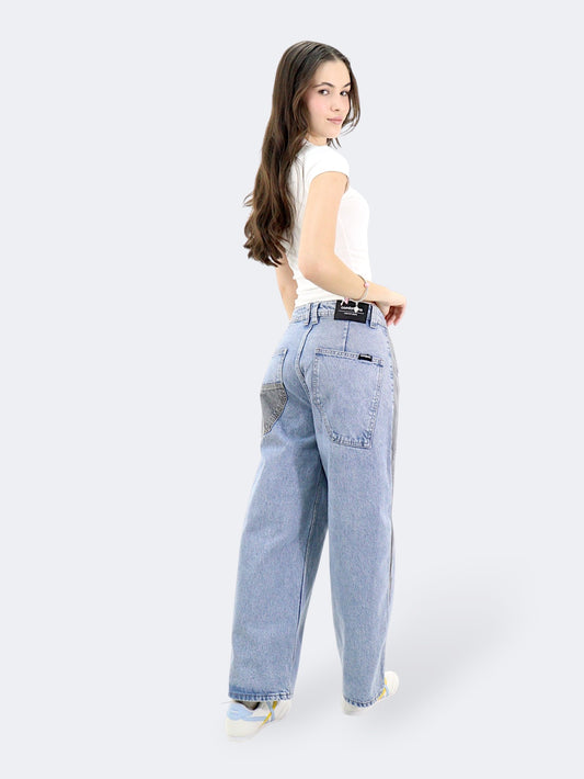 Jeans Super Baggy-Tiro Alto