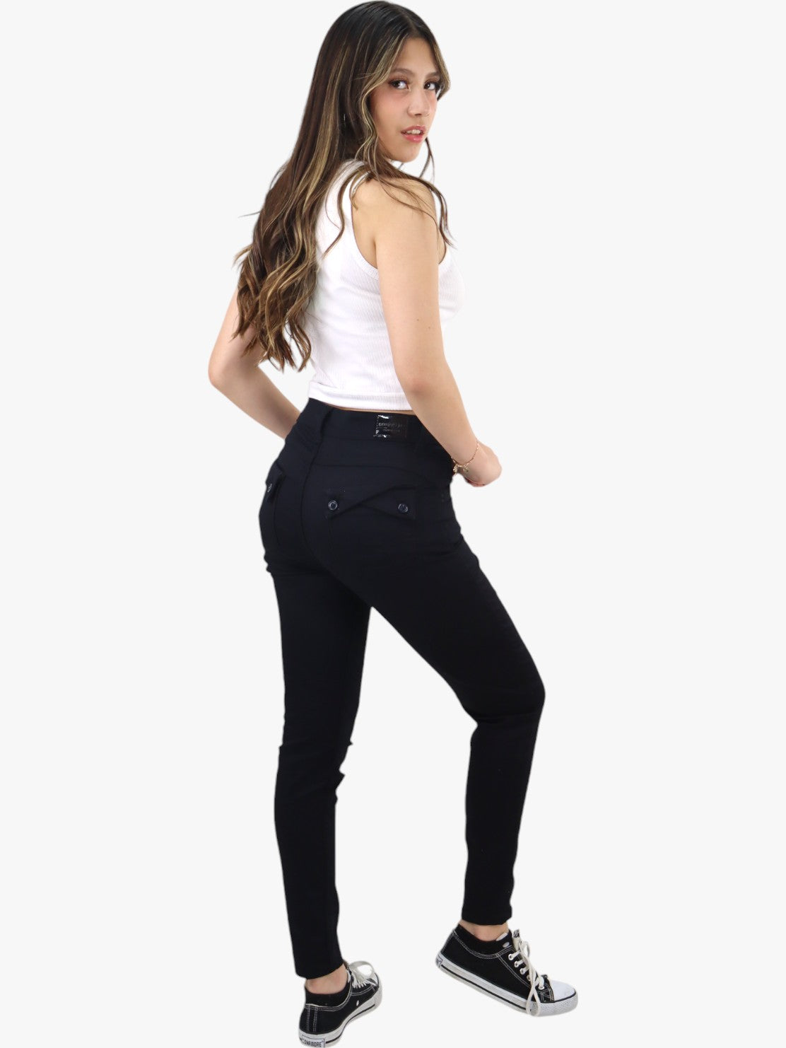 Jeans Skinny Negro