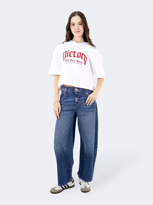 Jeans Super Baggy-Tiro Medio