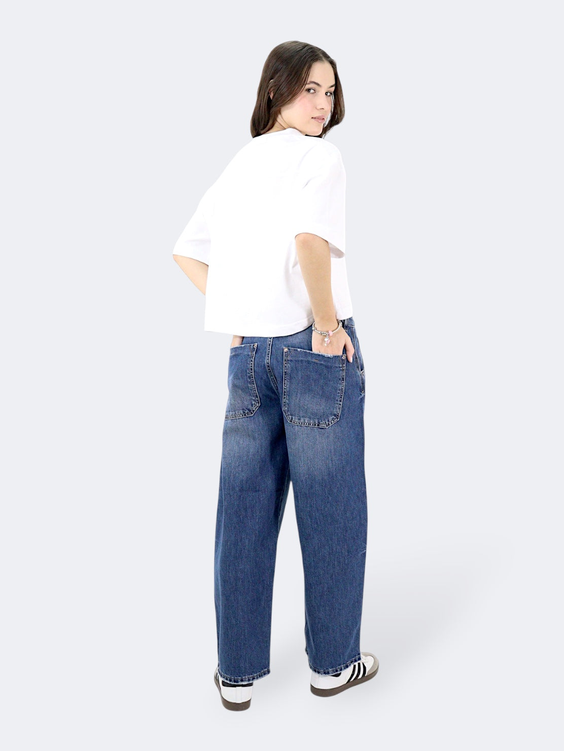 Jeans Super Baggy-Tiro Medio