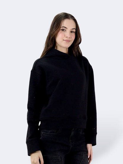 Sudadera Cerrada Brillos