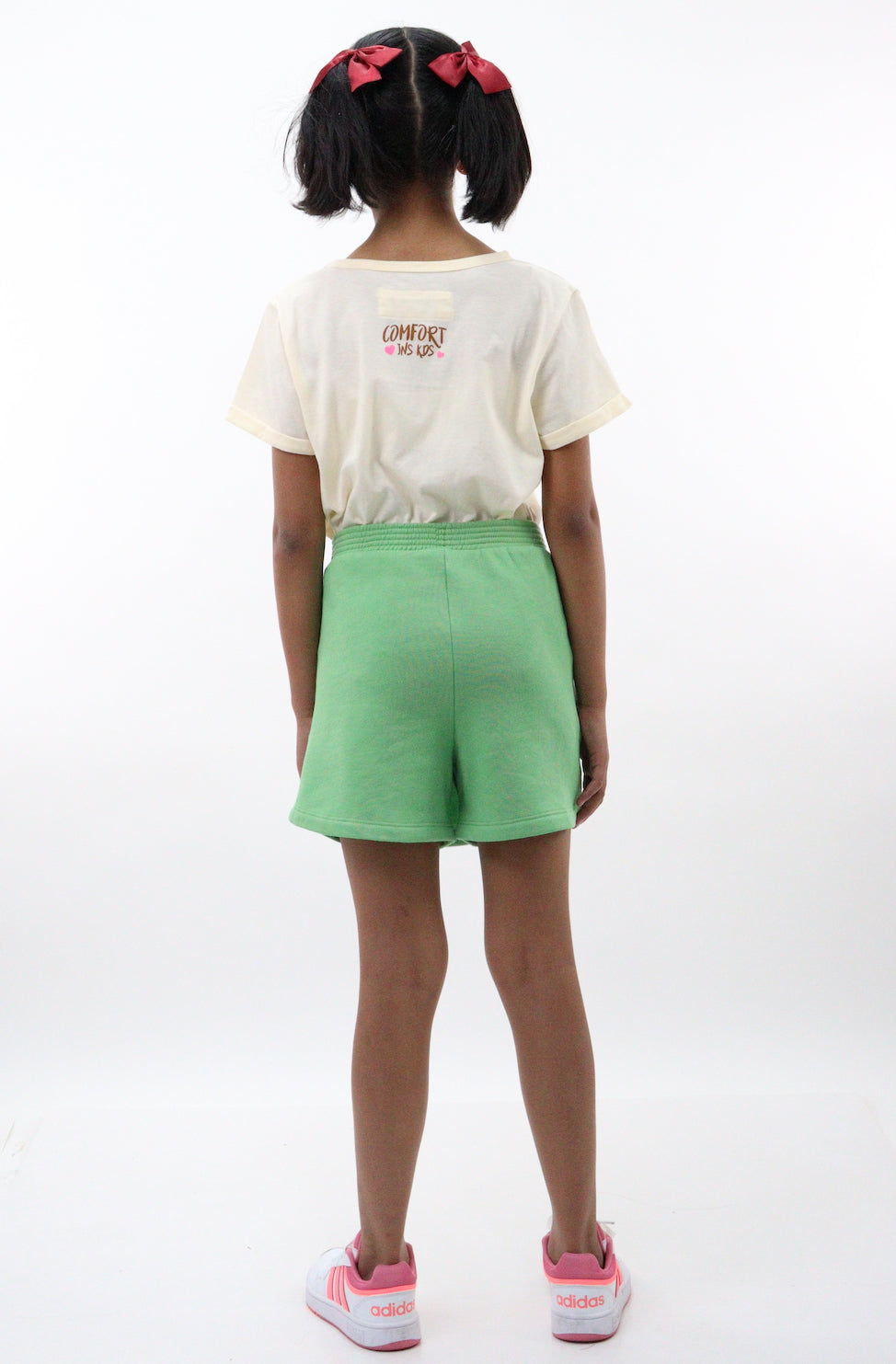 Conjunto de falda short/blusa