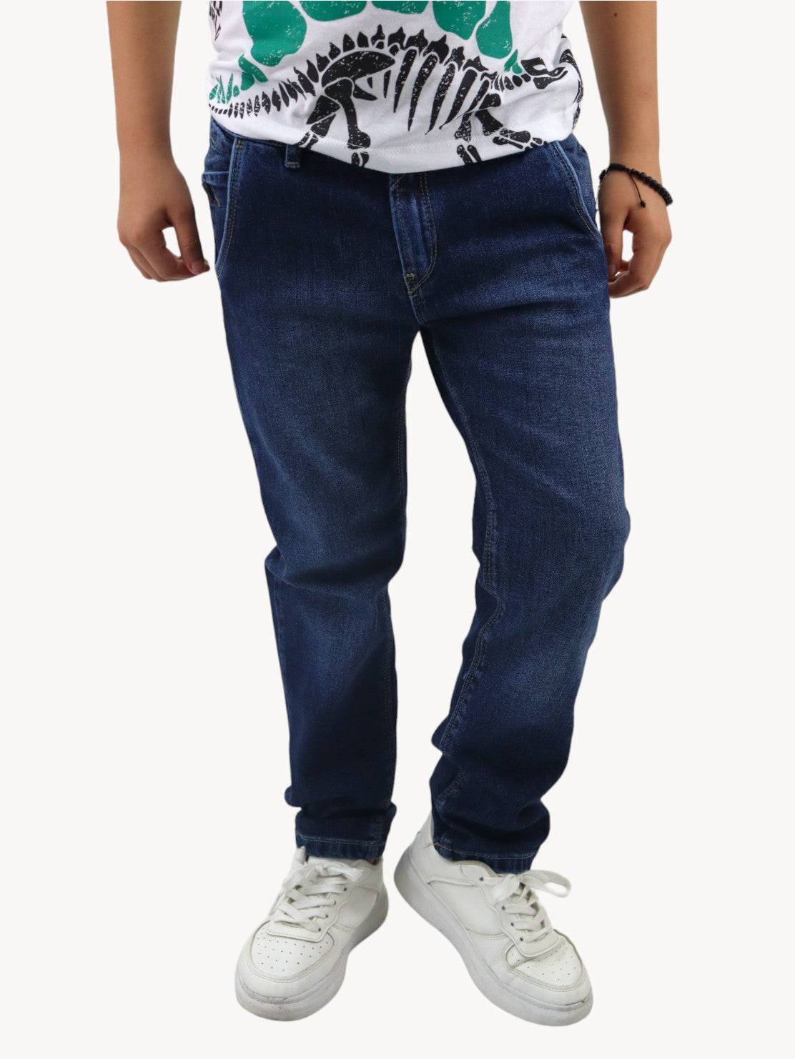 Jeans slim azul oscuro