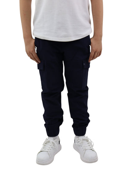 Jogger tipo pants azul marino