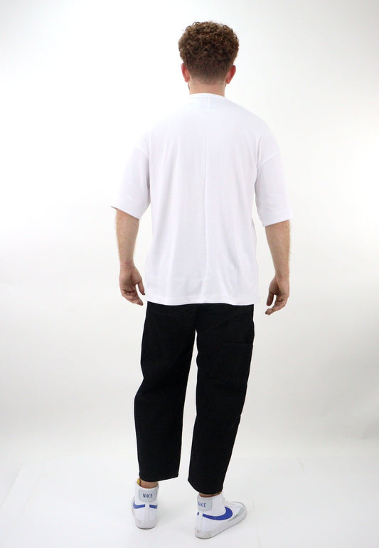 Jeans loose de color negro