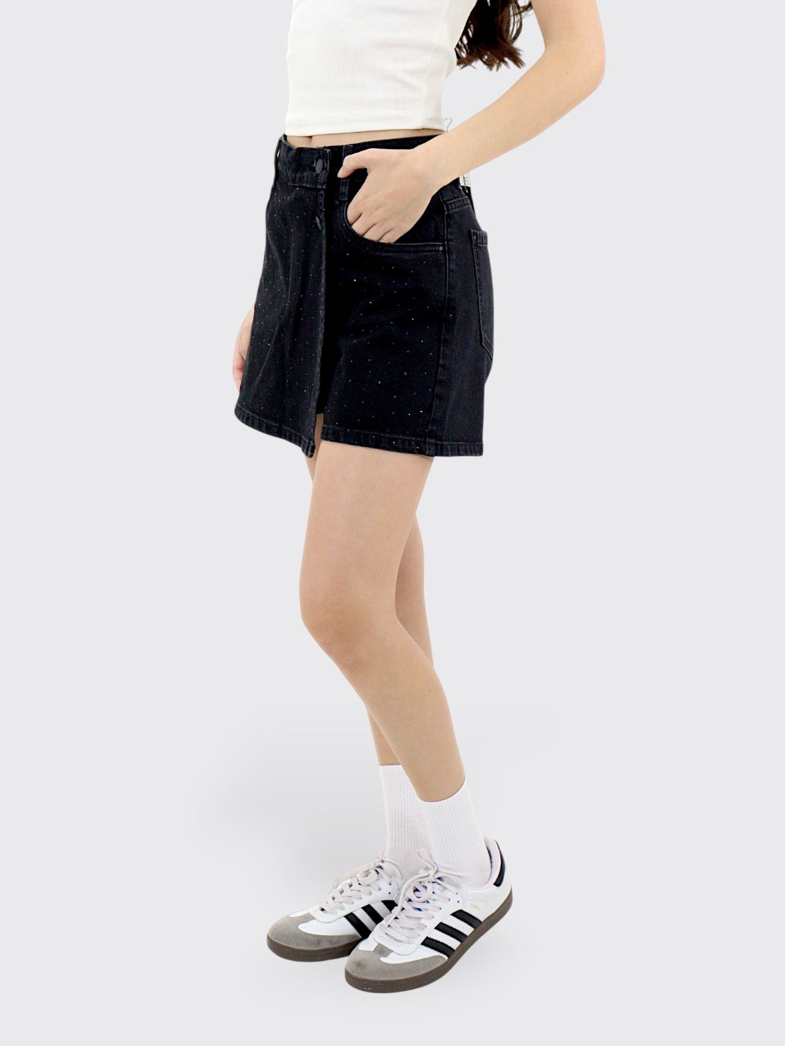 Short Falda Brillos