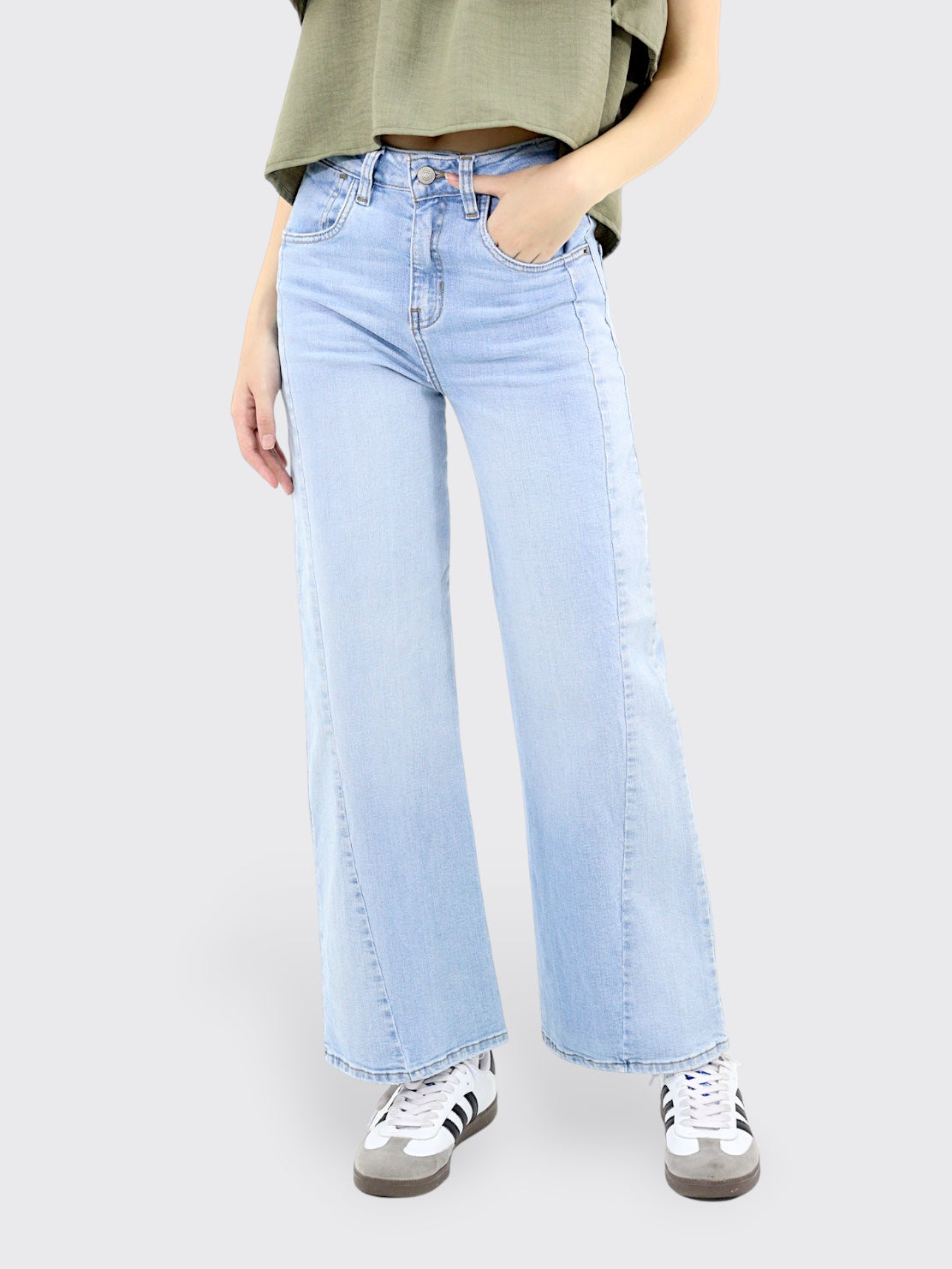 Jeans Wide-Tito Alto