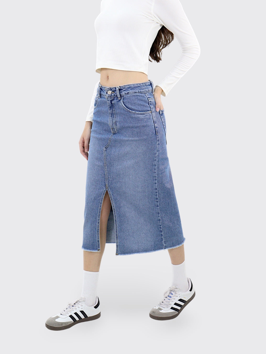 Falda Midi