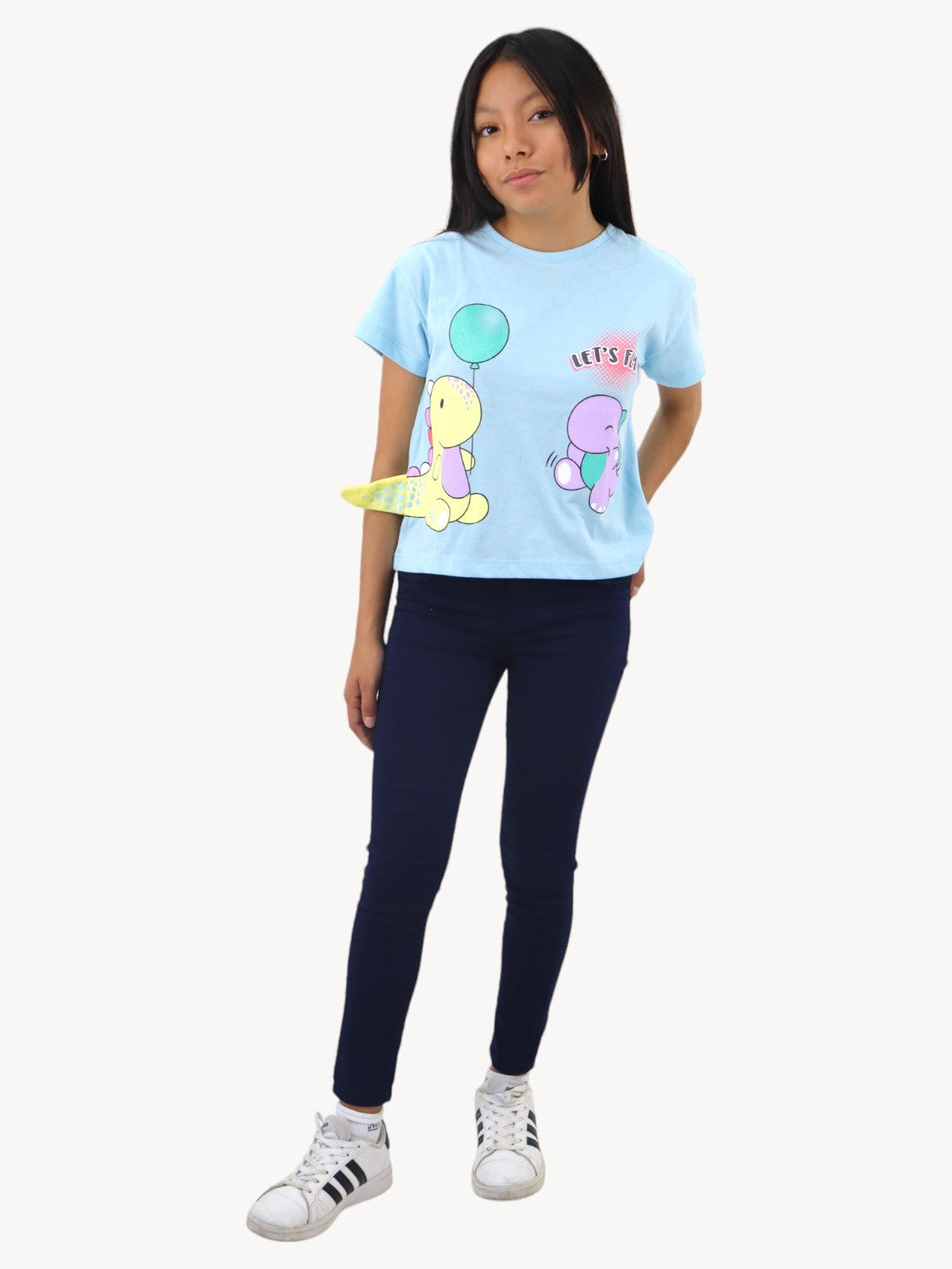 Jeans skinny de color azul marino
