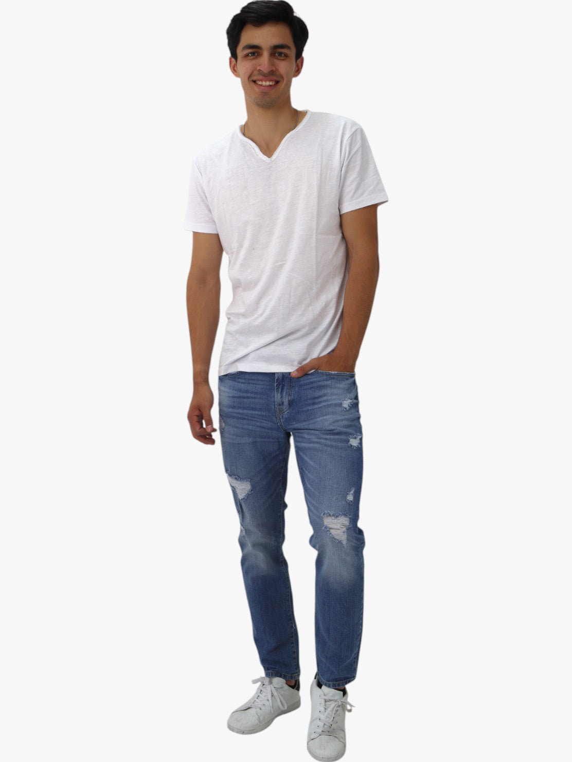 Jeans estilo slim/skinny