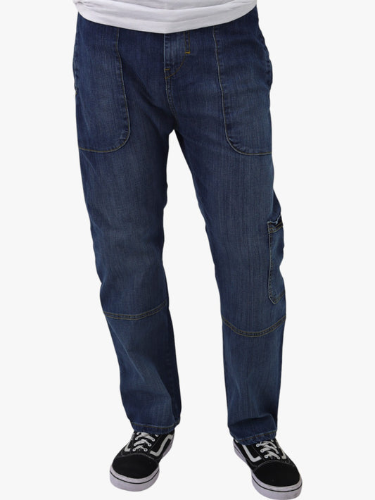 Jeans baggy azul oscuro