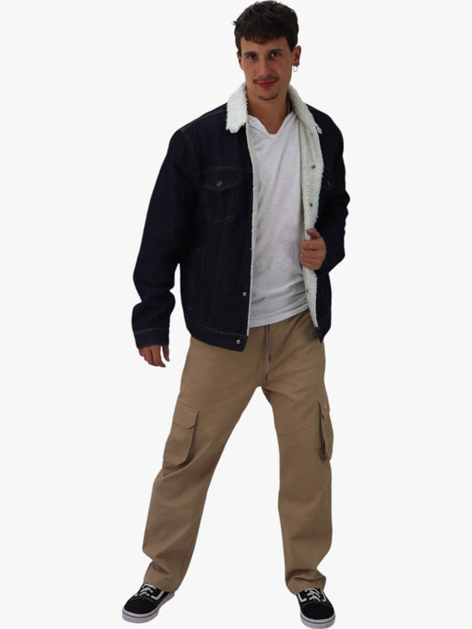 Chamarra con forro polar