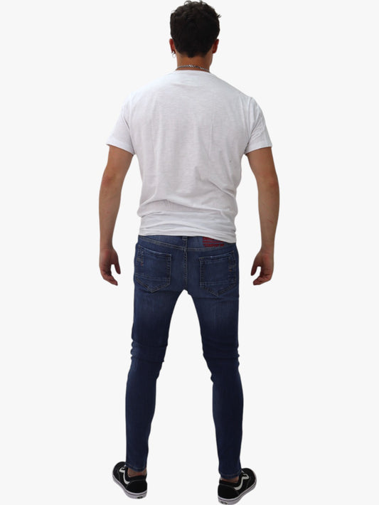 Jeans skinny azul oscuro