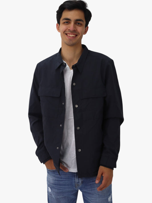 Chamarra ligera azul marino