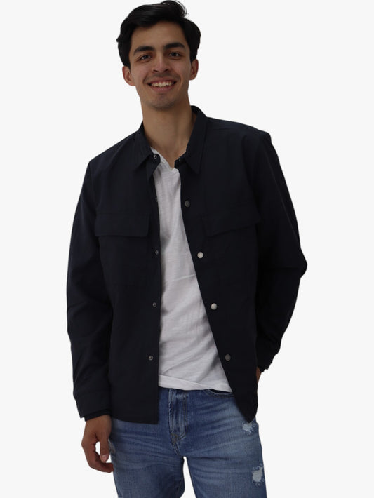 Chamarra ligera azul marino