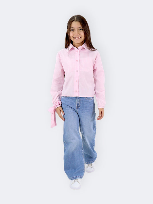 Jeans Wide Leg Brillos