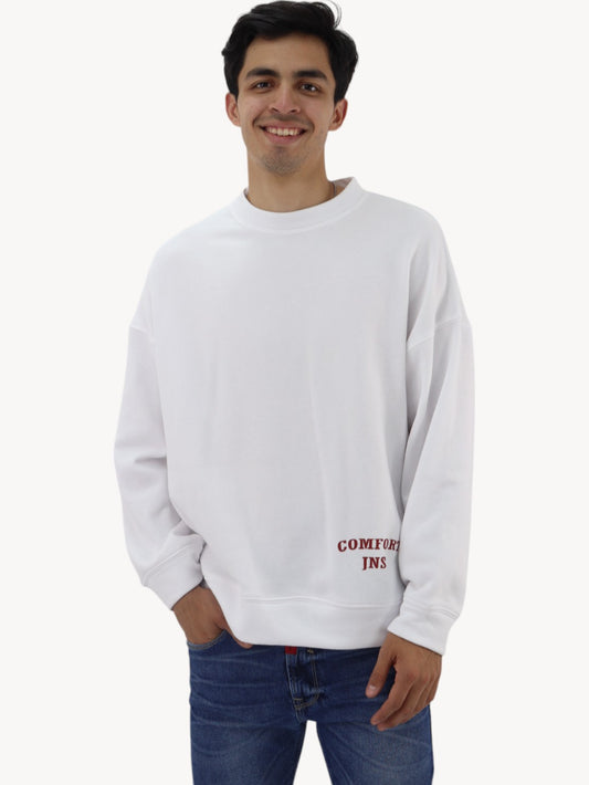 Sudadera oversize con estampado