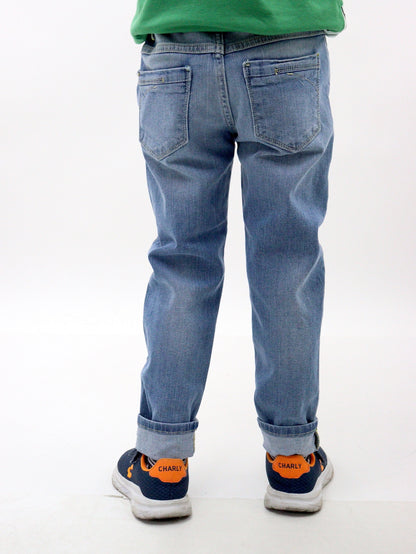 Jeans skinny azul claro