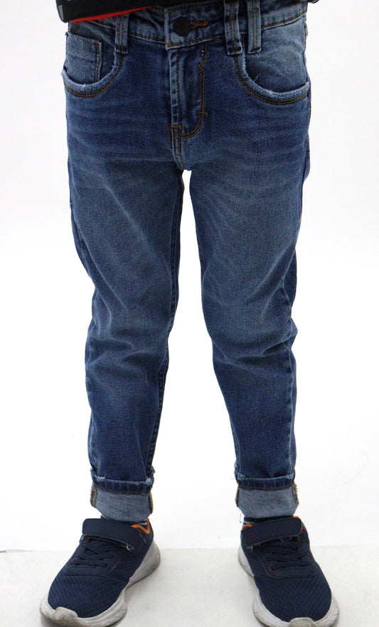 Jeans skinny de color azul medio (NUEVA TEMPORADA)
