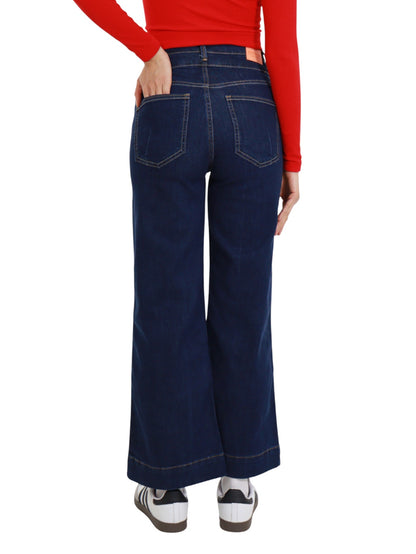 Jeans Wide-Tiro Alto