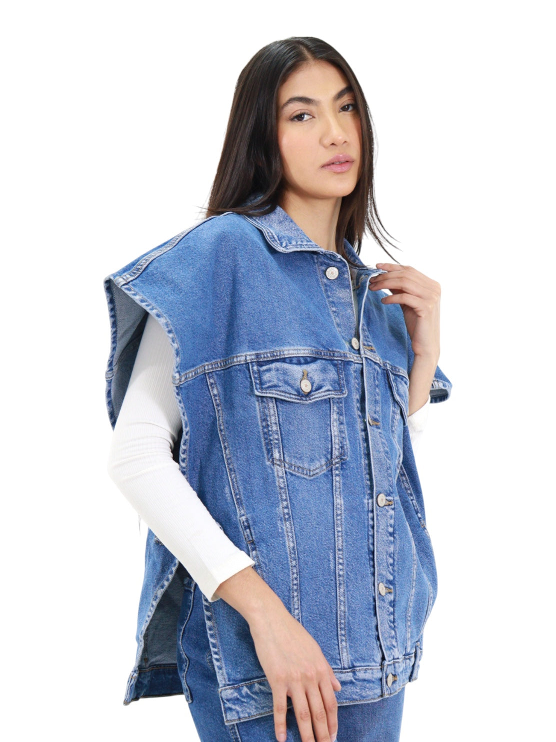 Chaleco Denim