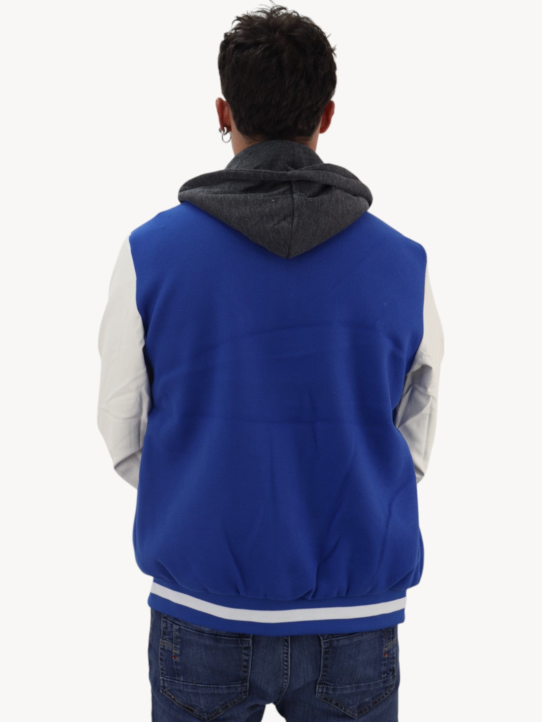 Chamarra baseball-Azul